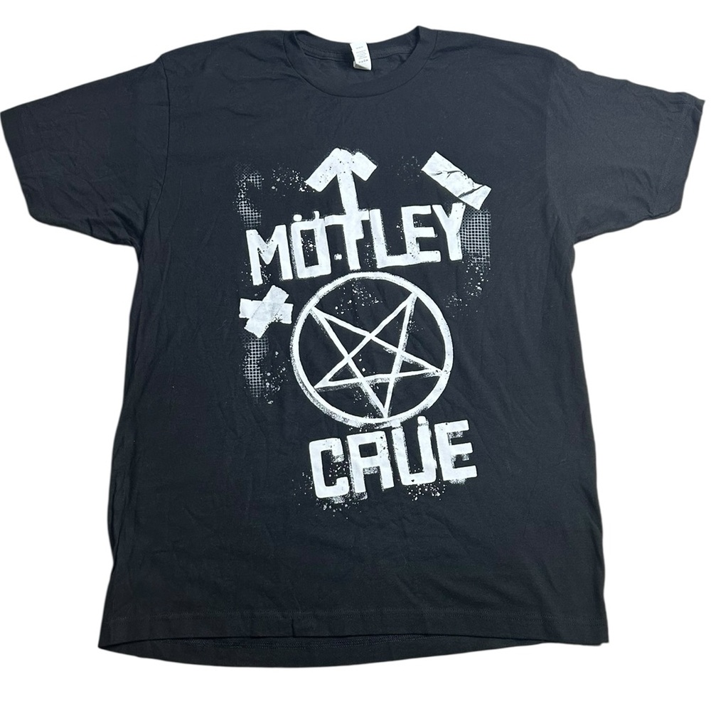 Mötley Crüe‎ 2022 Stadium Tour Concert T-Shirt Black Size Large